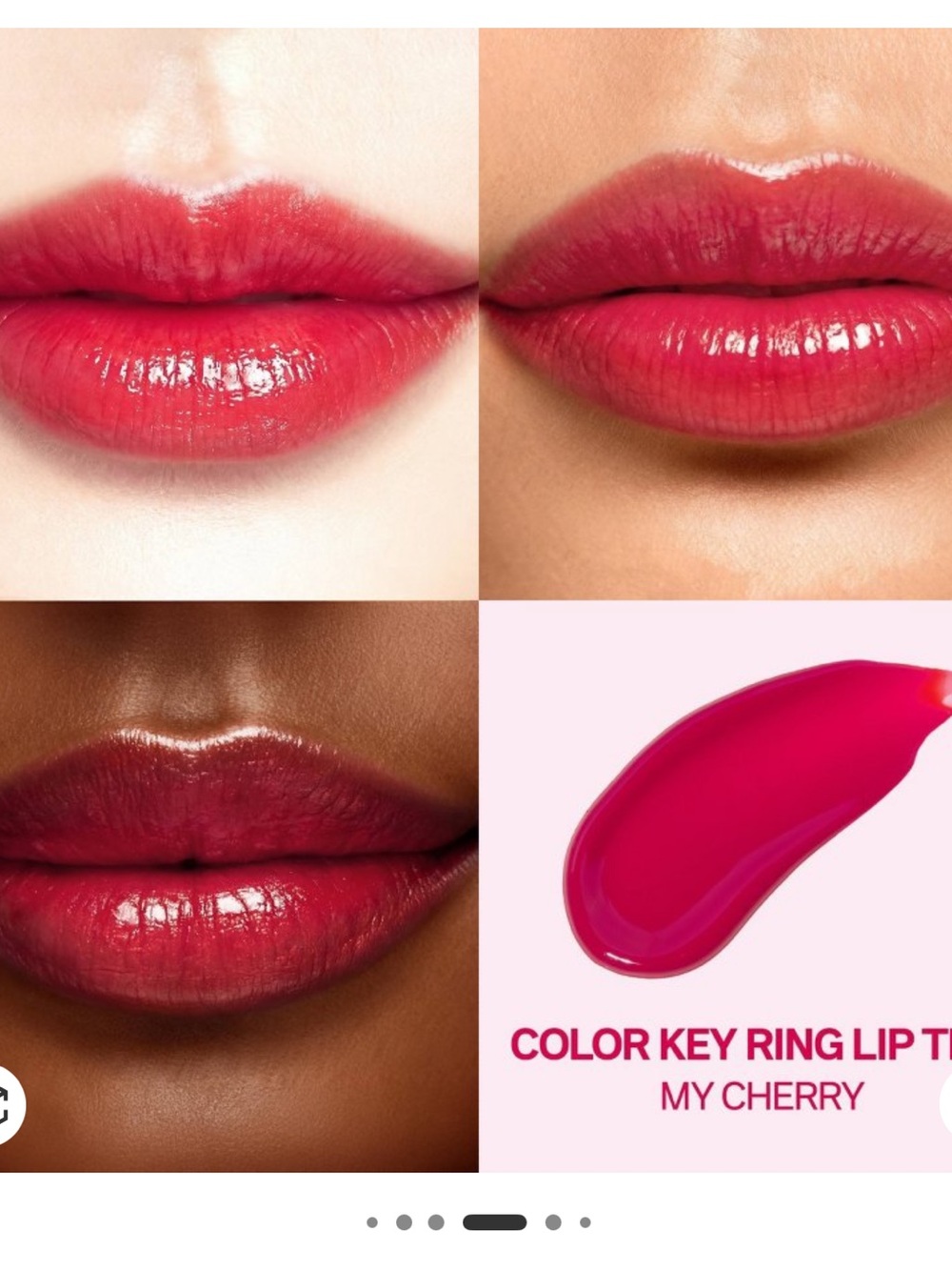 I'm Meme Color Key Ring Water Gel Tint — Pink & Mint - Picture 4 of 4